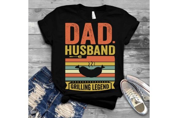 Dad.husband. Grilling Legend Svg: Design & Applications