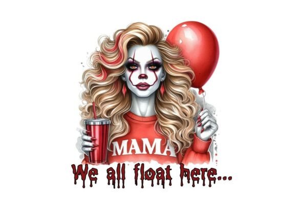 Embrace the Eerie Glamour of the Creepy Cute Clown Woman Aesthetic