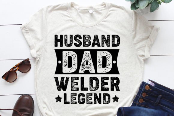 Husband Dad Welder Legend: A Typeface for Authentic Craftsmanship