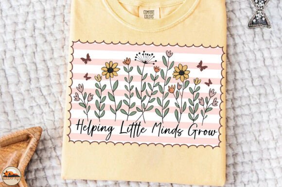 Preppy Teacher Wildflowers PNG: A Creative Asset for School Projects