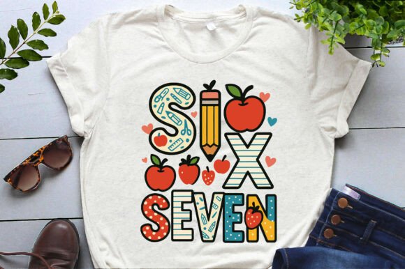 Six Seven 6 7 Funny Meme Teacher PNG EPS: A Designer's Humorous Asset