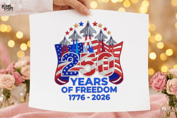 Soaring into the Semiquincentennial: The USA 250th Anniversary Fighter Jet PNG